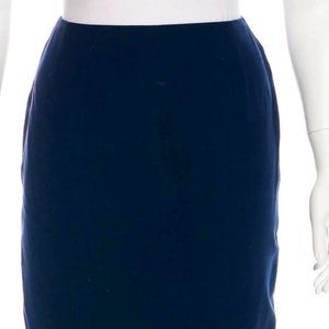 Burberry Navy Skirt